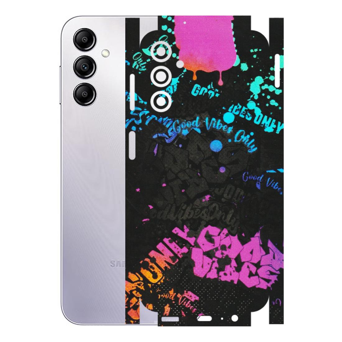 Samsung A/S Series Phone Skins (All Models) - Majestic Black Vibes - Matte Finish (M-62) Samsung Galaxy A14 (5G)
