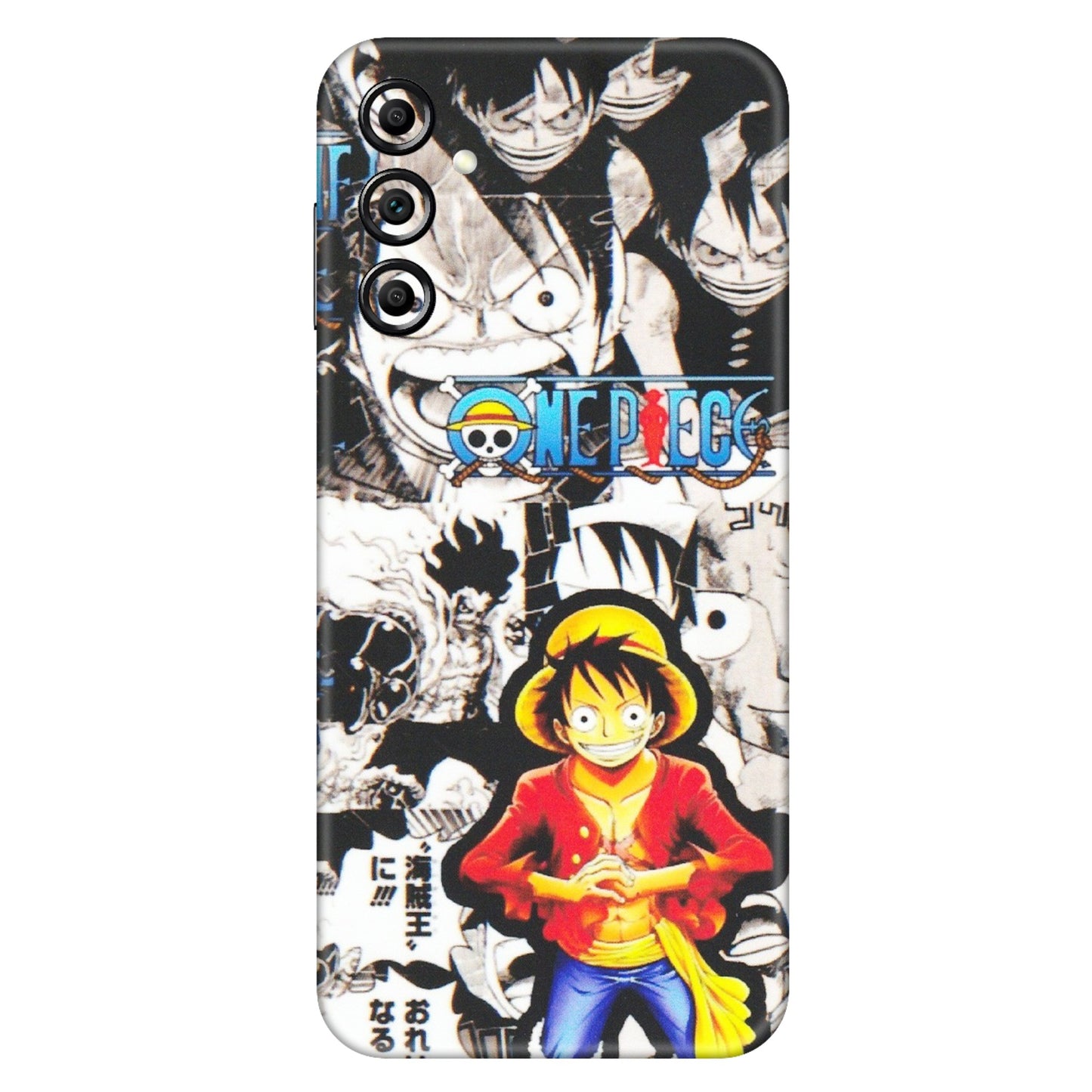 Samsung A/S Series Phone Skins (All Models) - One Piece B&W - Matte Finish (M-63) Samsung Galaxy A14 (5G)