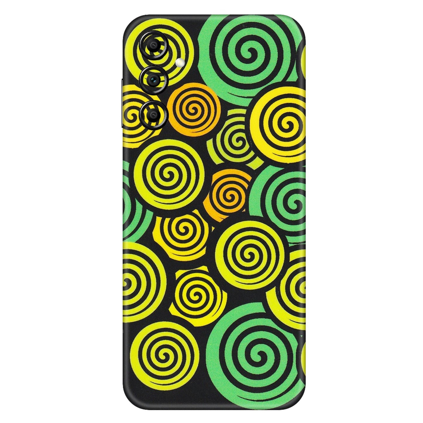 Samsung A/S Series Phone Skins (All Models) - Crazy Spiral - Matte Finish (M-91) Samsung Galaxy A14 (5G)