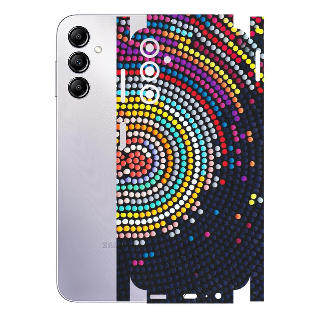 Samsung A/S Series Phone Skins (All Models) - Rainbow Dot Mandala - Matte Finish (M-97) Samsung Galaxy A14 (5G)