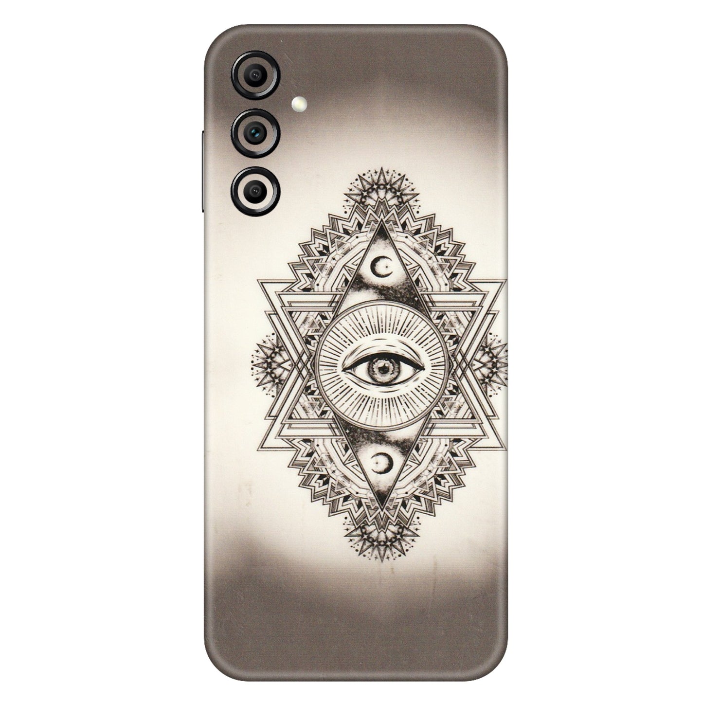 Samsung A/S Series Phone Skins (All Models) - Illuminati Great Eye - Transparent Finish (T-14) Samsung Galaxy A14 (5G)