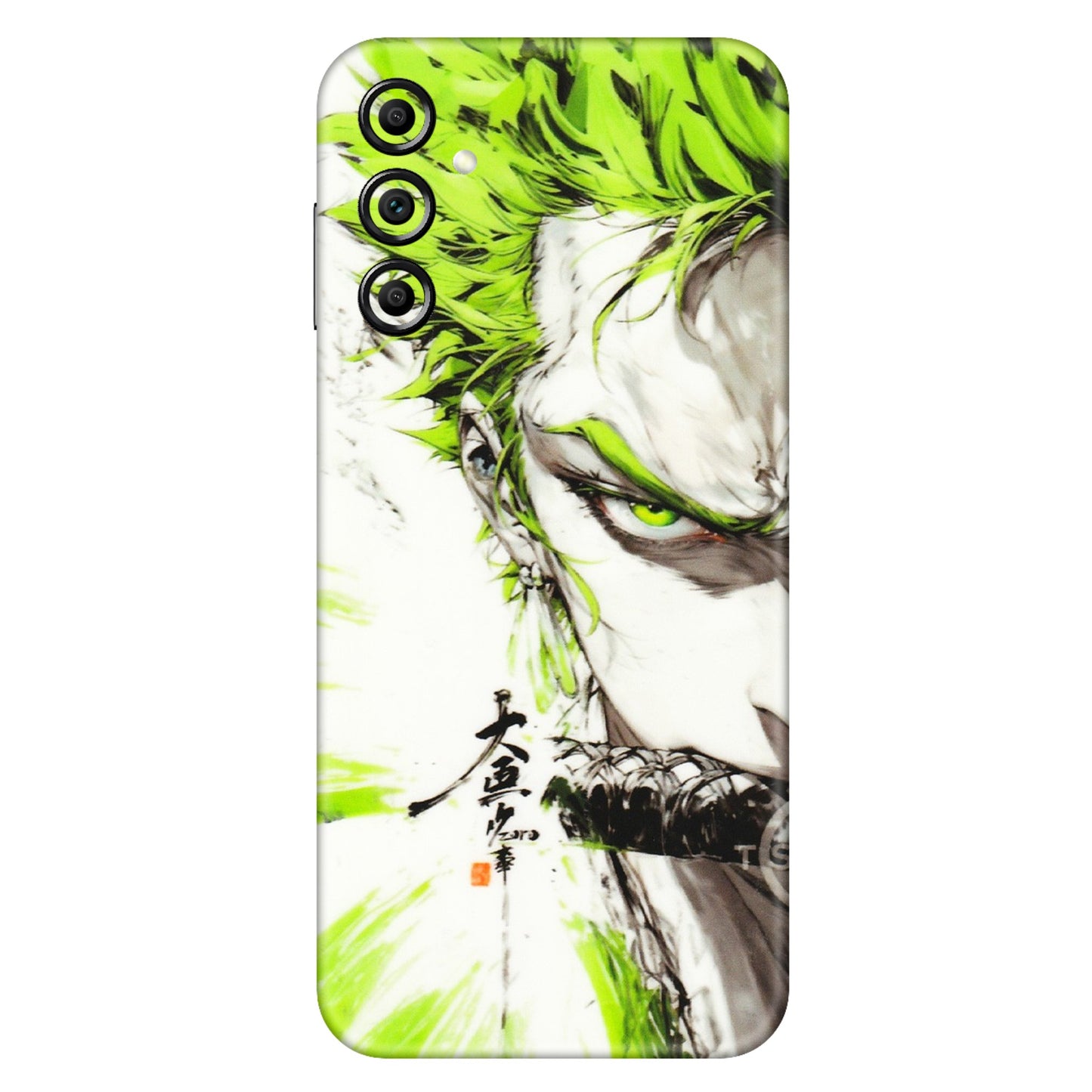 Samsung A/S Series Phone Skins (All Models) - Roro Taku Anime - Transparent Finish (T-18) Samsung Galaxy A14 (5G)