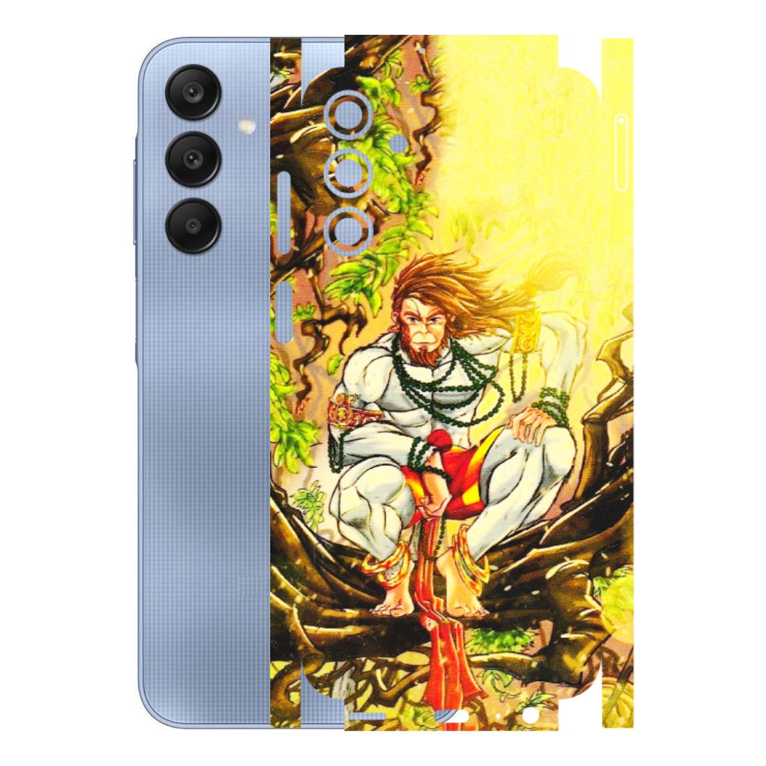 Samsung A/S Series Phone Skins (All Models) - Lord Hanuman - 3D Embossed Finish (L-152) Samsung Galaxy A15 (5G)