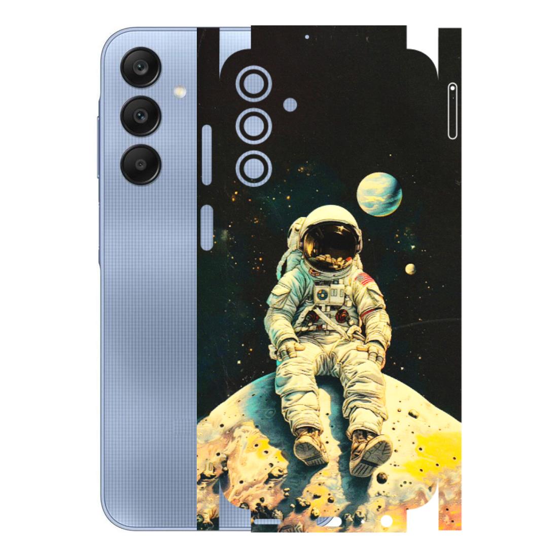 Samsung A/S Series Phone Skins (All Models) - Astronaut in Space - 3D Embossed Finish (L-16) Samsung Galaxy A15 (5G)