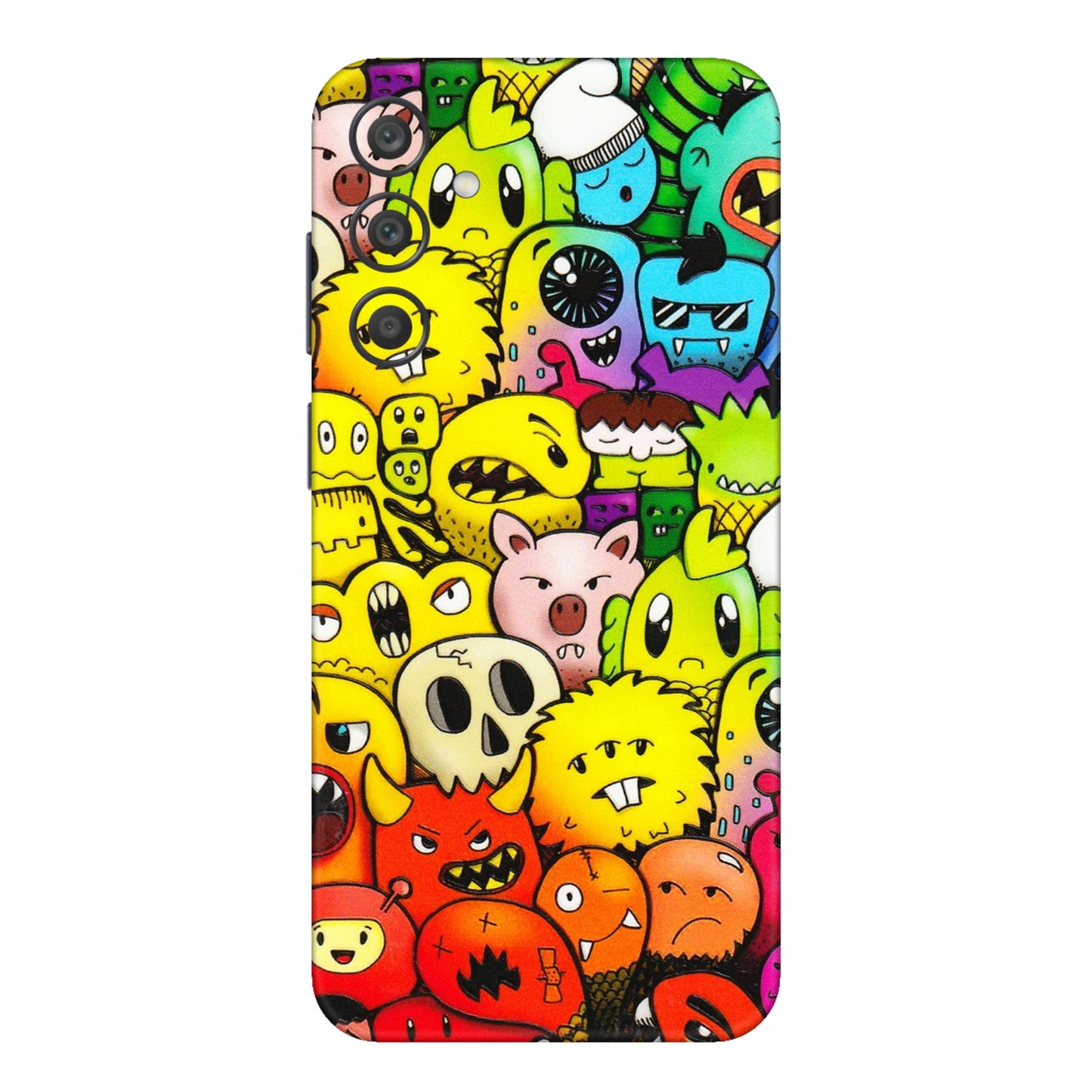 Samsung A/S Series Phone Skins (All Models) - Angry Funkies - 3D Embossed Finish (L-169) Samsung Galaxy A15 (5G)
