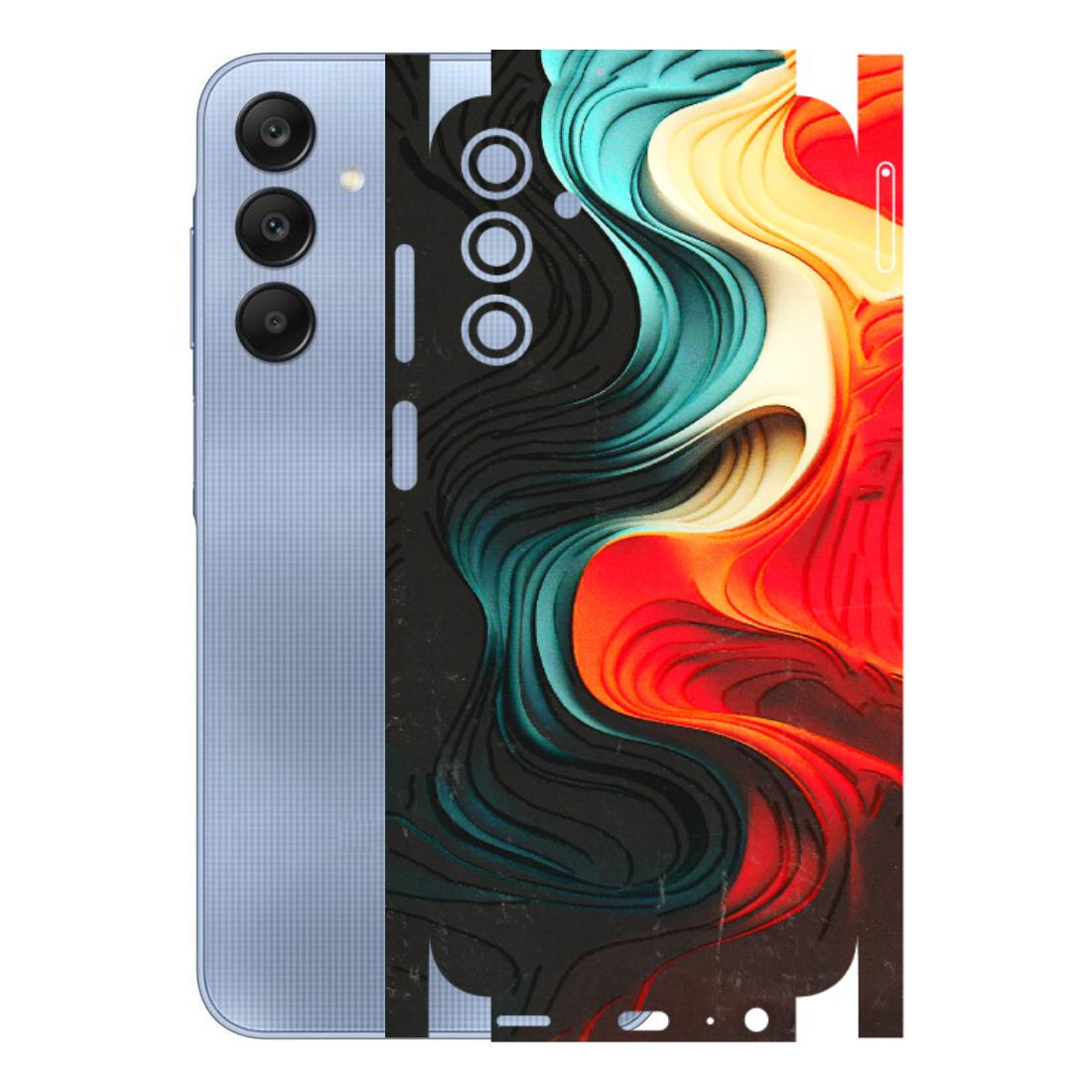 Samsung A/S Series Phone Skins (All Models) - The Silky Swirl - 3D Embossed Finish (L-240) Samsung Galaxy A15 (5G)