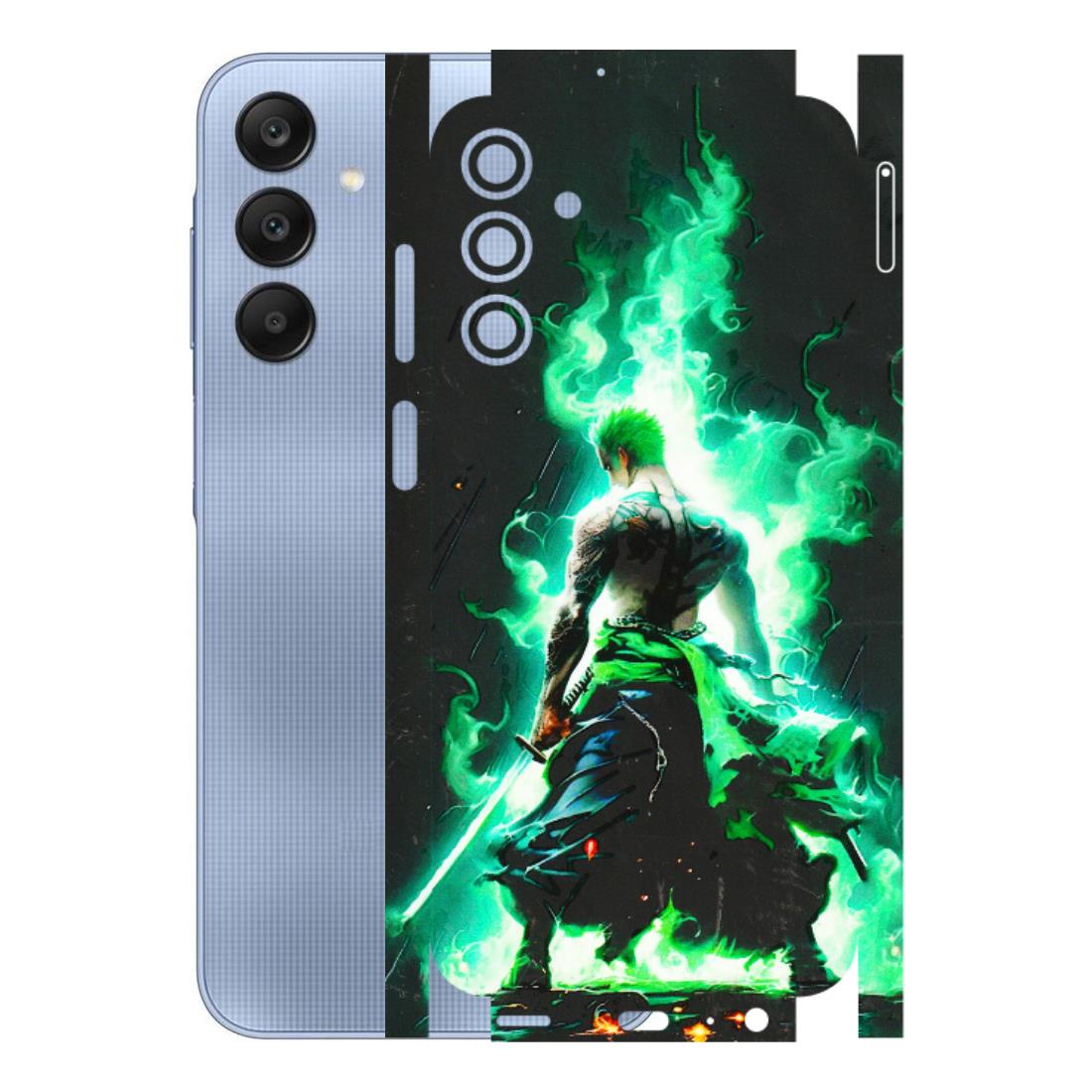 Samsung A/S Series Phone Skins (All Models) - Zoro Sword - 3D Embossed Finish (L-241) Samsung Galaxy A15 (5G)