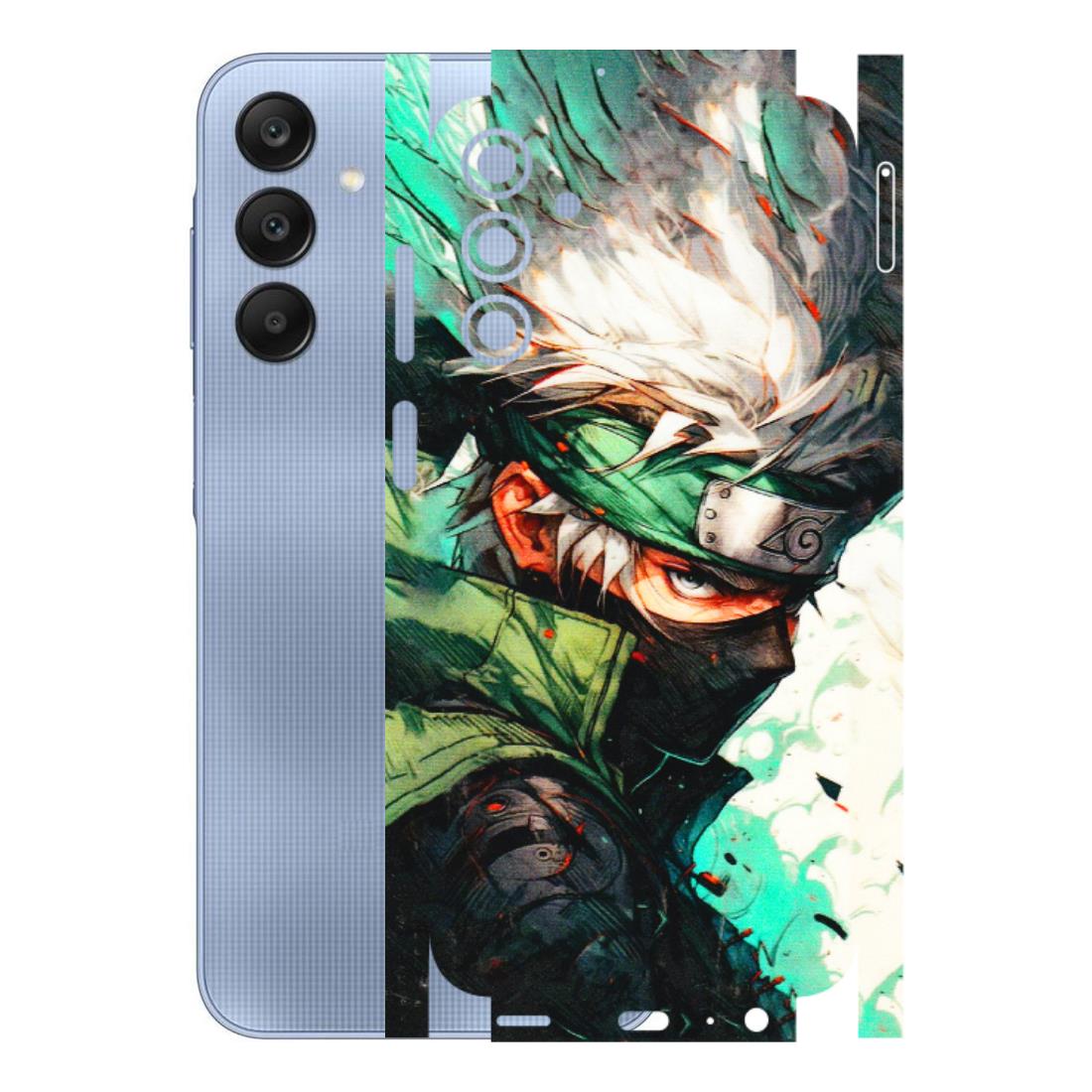 Samsung A/S Series Phone Skins (All Models) - Kakashi Side Profile - 3D Embossed Finish (L-249) Samsung Galaxy A15 (5G)