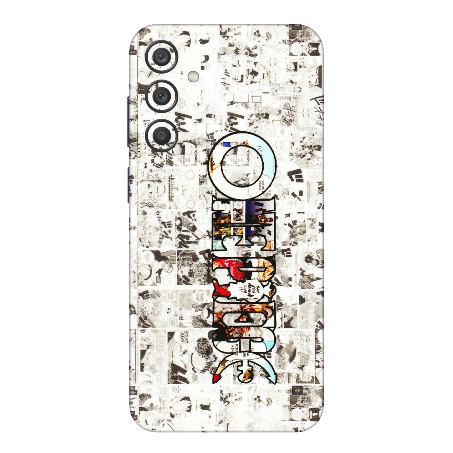 Samsung A/S Series Phone Skins (All Models) - One Piece Manga - 3D Embossed Finish (L-26) Samsung Galaxy A15 (5G)