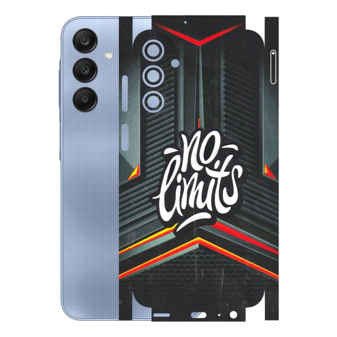 Samsung A/S Series Phone Skins (All Models) - No Limits - 3D Embossed Finish (L-286) Samsung Galaxy A15 (5G)