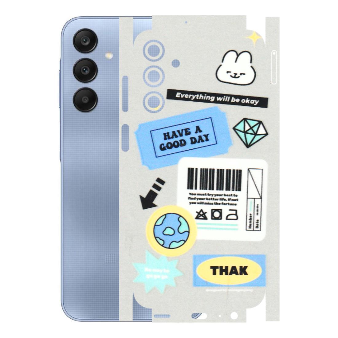 Samsung A/S Series Phone Skins (All Models) - Will Be Okay Design - 3D Embossed Finish (L-316) Samsung Galaxy A15 (5G)