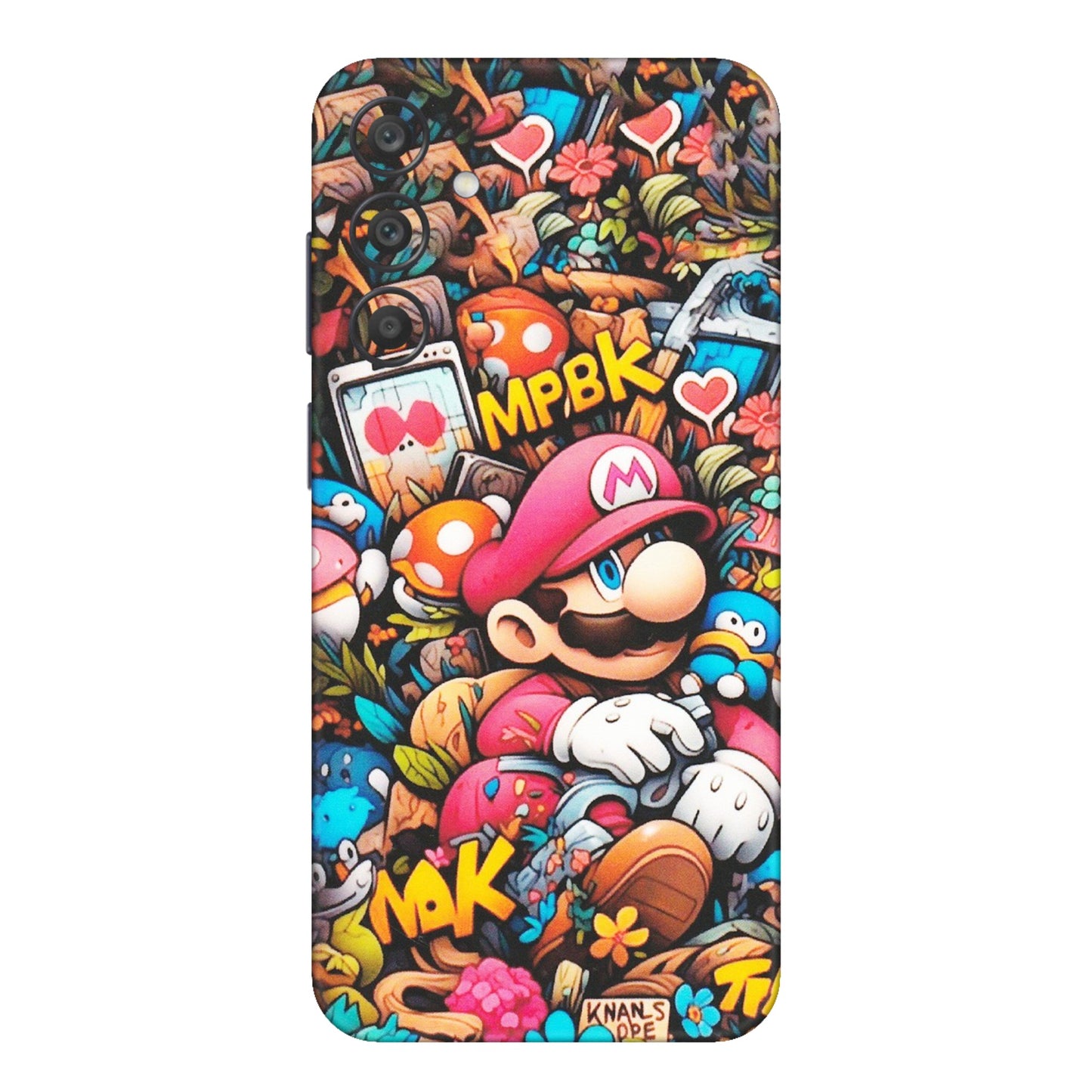Samsung A/S Series Phone Skins (All Models) - Super Mario Bros Artistic - Matte Finish (M-173) Samsung Galaxy A15 (5G)