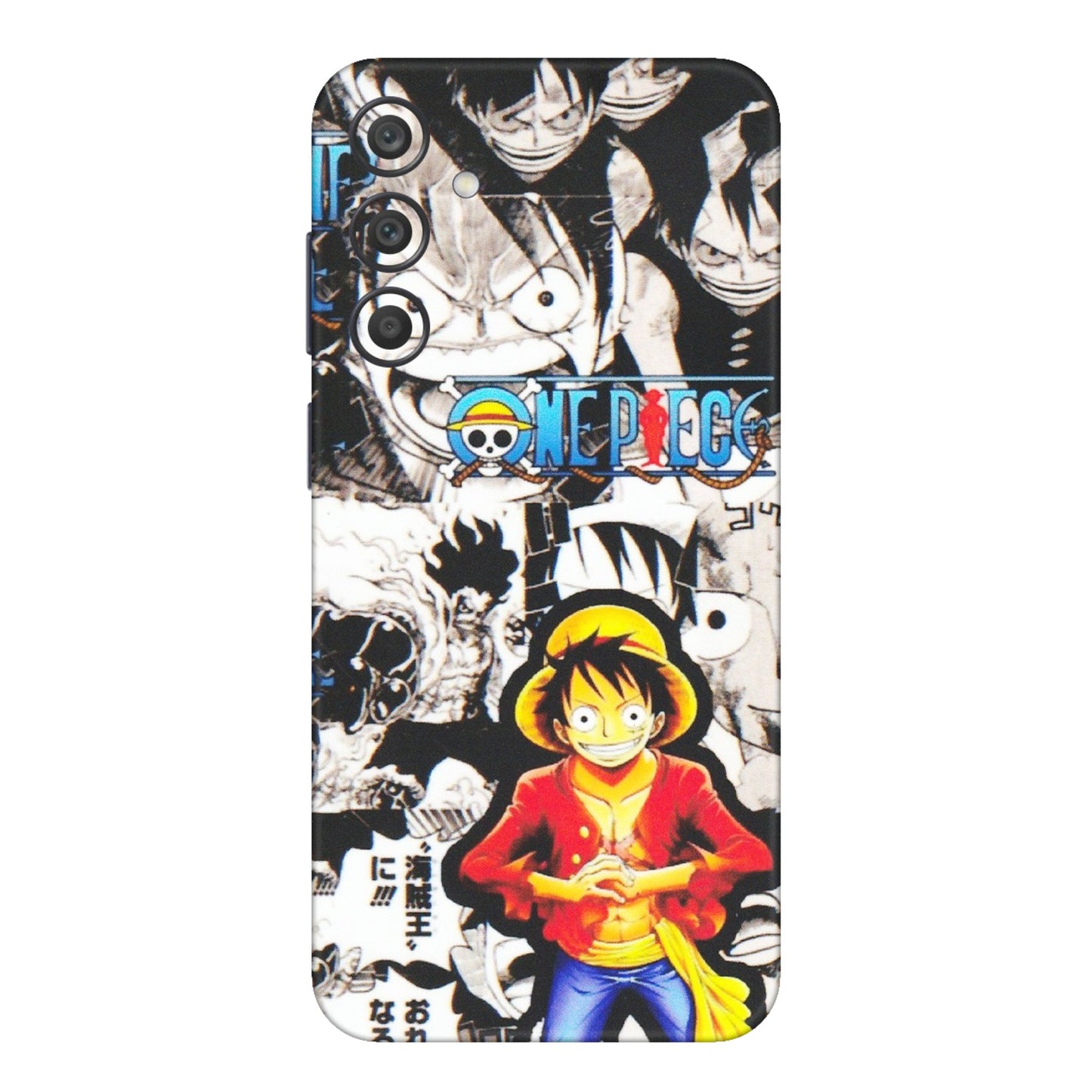 Samsung A/S Series Phone Skins (All Models) - One Piece B&W - Matte Finish (M-63) Samsung Galaxy A15 (5G)