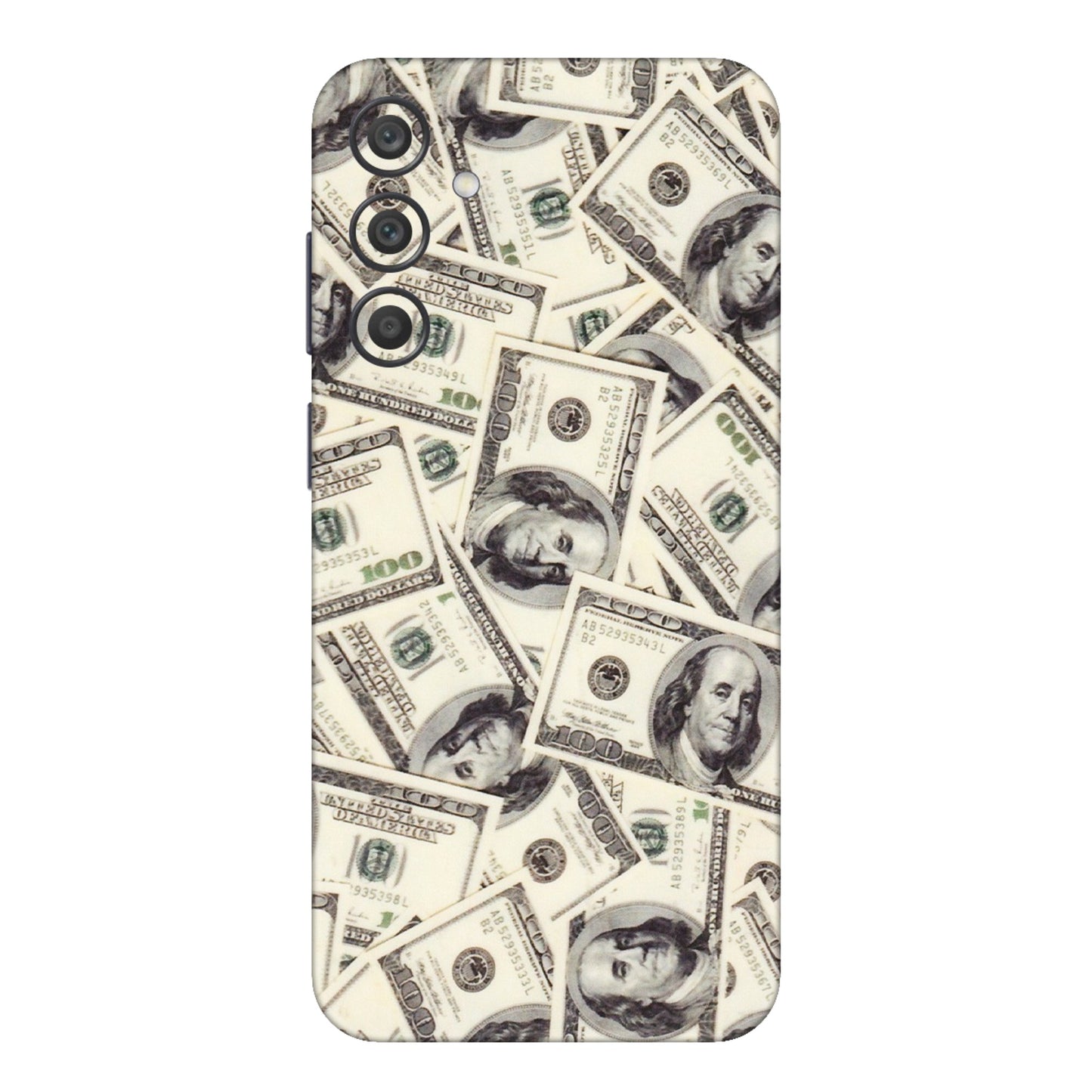 Samsung A/S Series Phone Skins (All Models) - Dollar Lover - Transparent Finish (T-17) Samsung Galaxy A15 (5G)