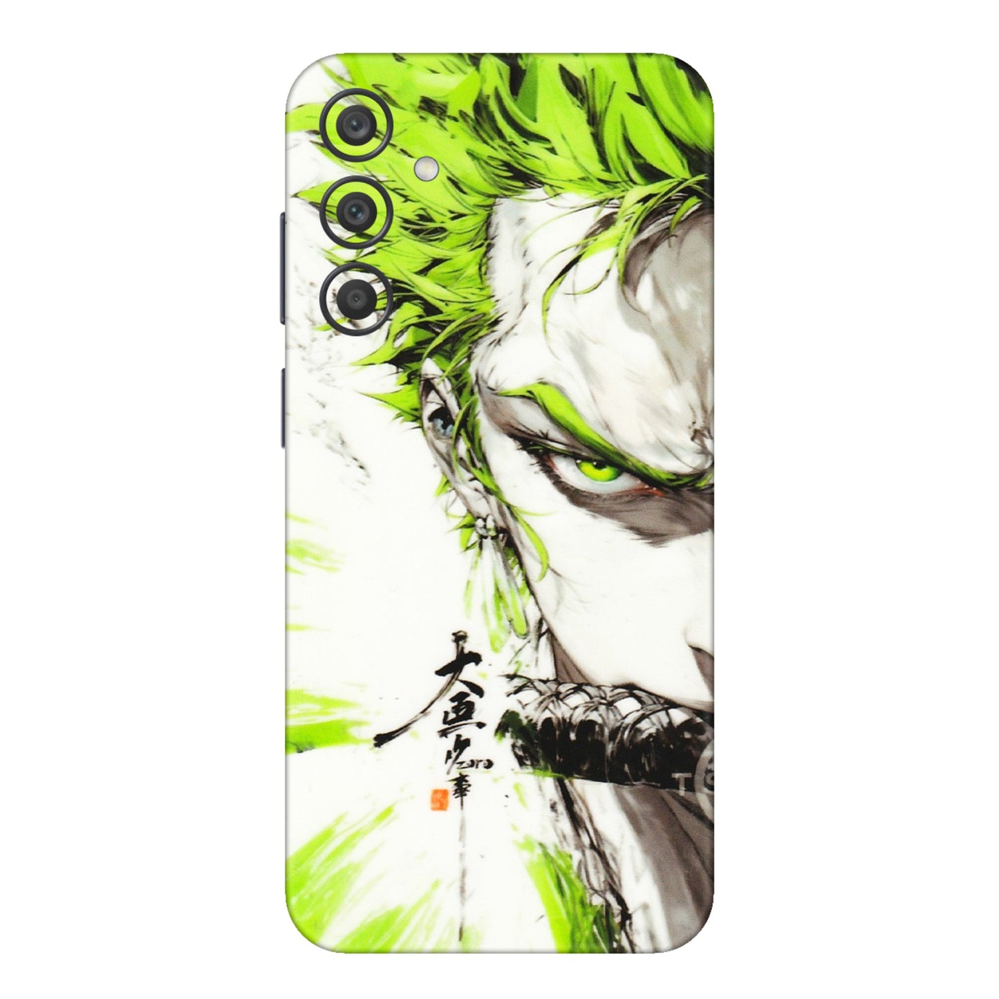 Samsung A/S Series Phone Skins (All Models) - Roro Taku Anime - Transparent Finish (T-18) Samsung Galaxy A15 (5G)