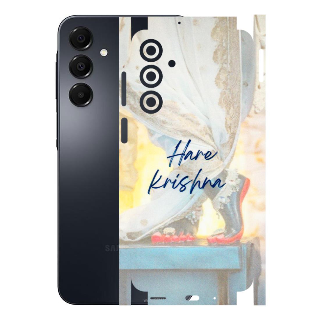 Samsung A/S Series Phone Skins (All Models) - Hare Krishna - 3D Embossed Finish (L-03) Samsung Galaxy A16