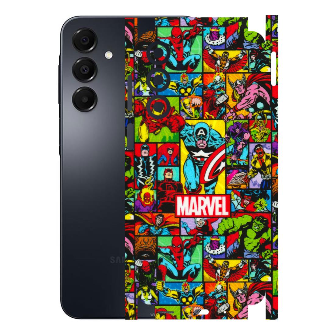 Samsung A/S Series Phone Skins (All Models) - MARVELOUS Comic Characters - 3D Embossed Finish (L-129) Samsung Galaxy A16