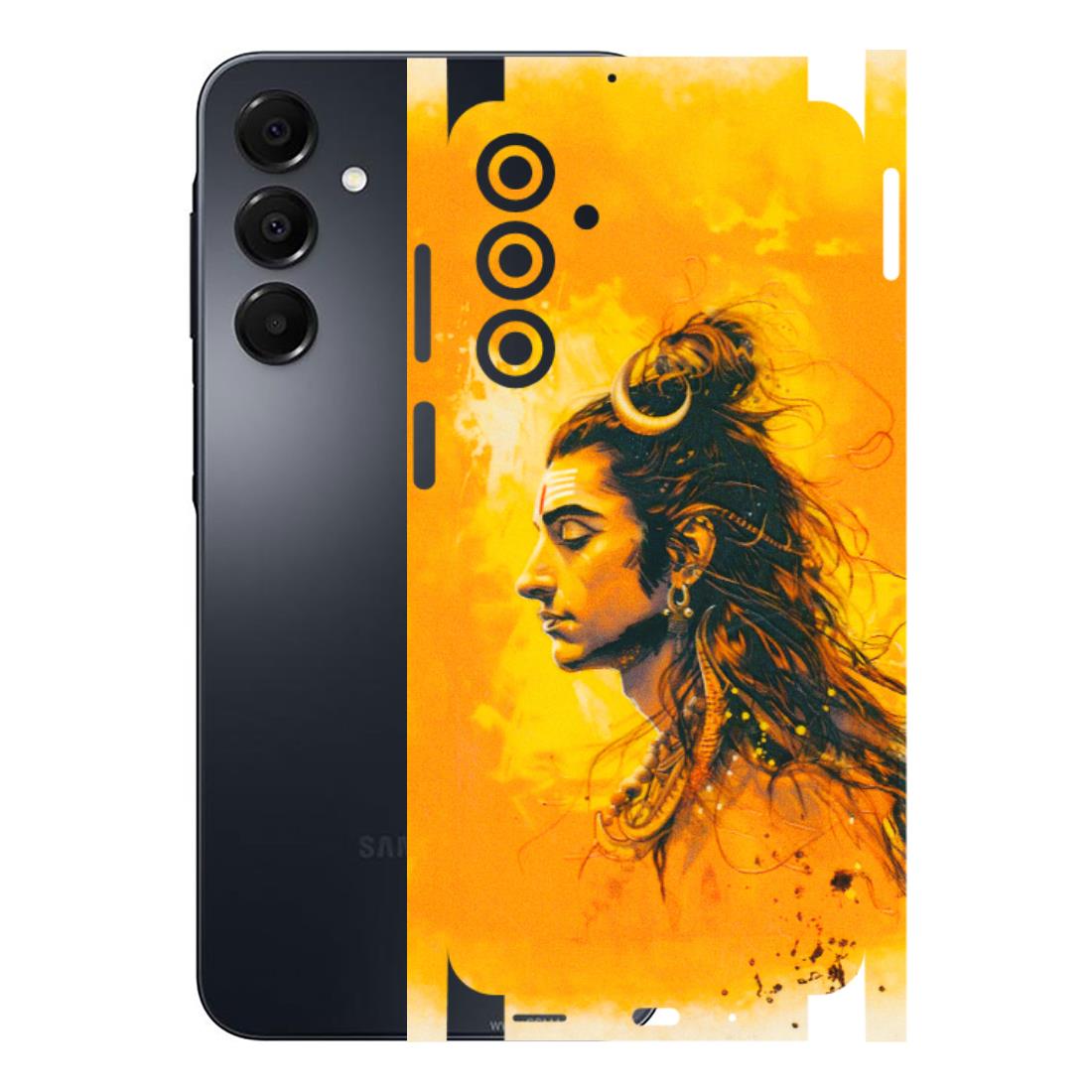 Samsung A/S Series Phone Skins (All Models) - Shiv Shakti - 3D Embossed Finish (L-14) Samsung Galaxy A16