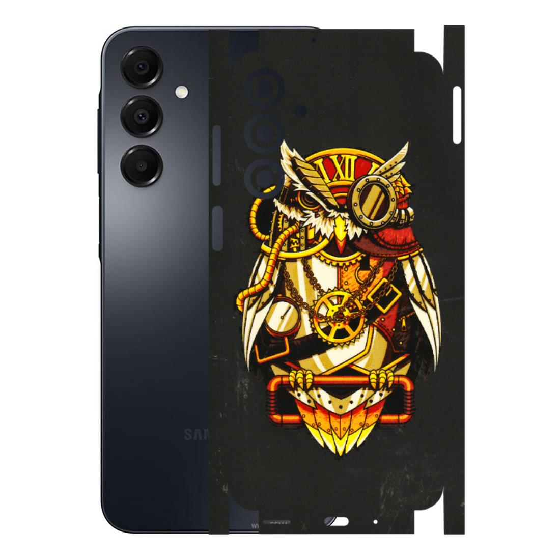Samsung A/S Series Phone Skins (All Models) - Classy Smart Owl - 3D Embossed Finish (L-144) Samsung Galaxy A16