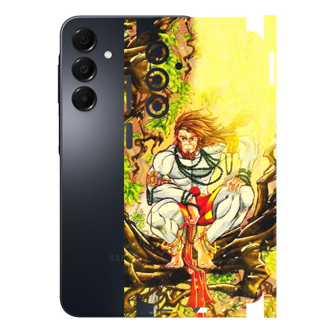 Samsung A/S Series Phone Skins (All Models) - Lord Hanuman - 3D Embossed Finish (L-152) Samsung Galaxy A16