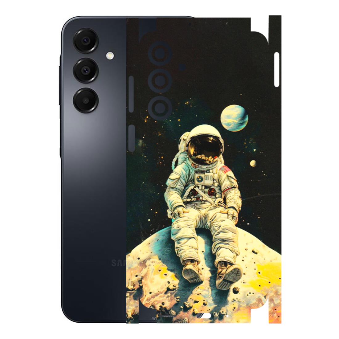 Samsung A/S Series Phone Skins (All Models) - Astronaut in Space - 3D Embossed Finish (L-16) Samsung Galaxy A16