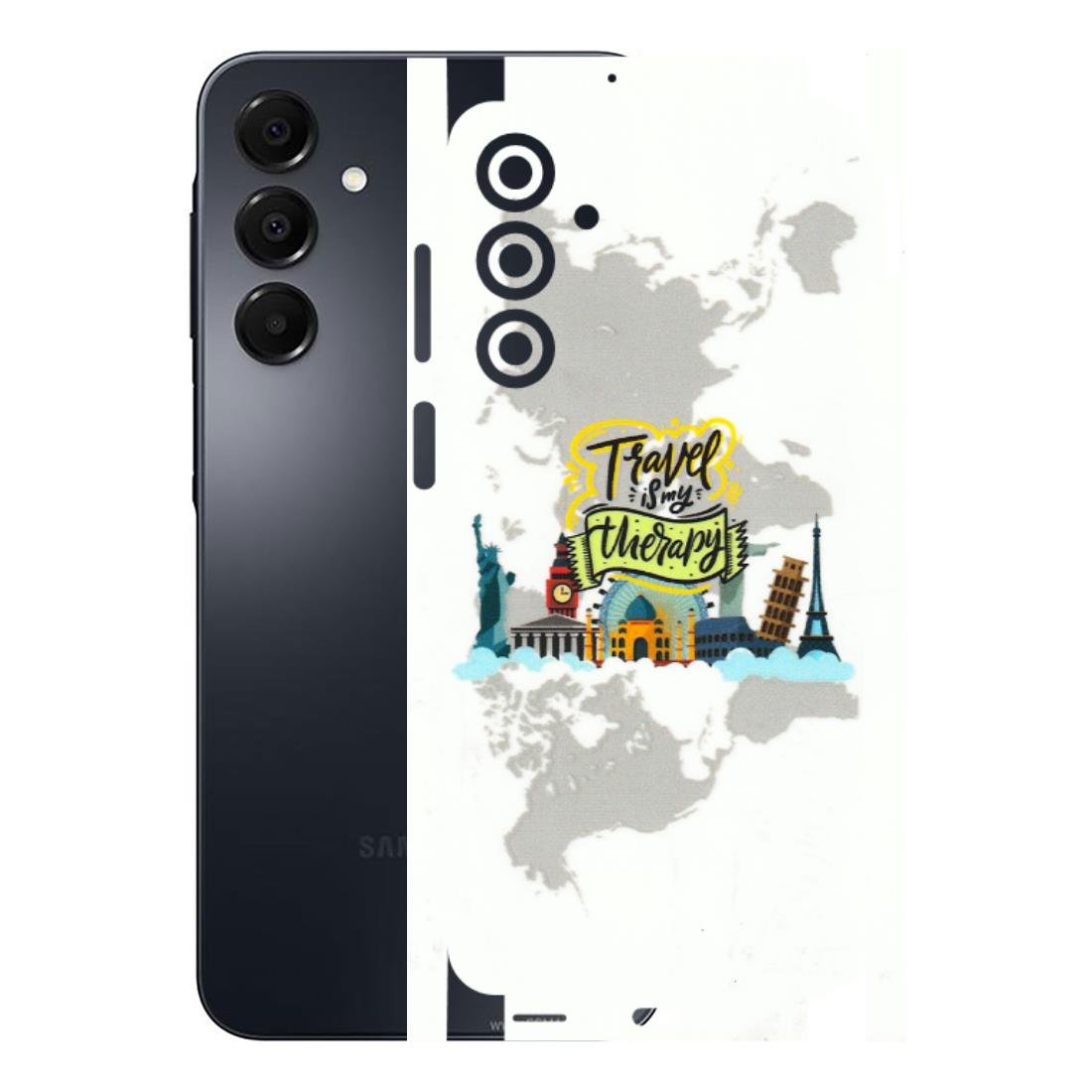 Samsung A/S Series Phone Skins (All Models) - Travel Therapy - 3D Embossed Finish (L-199) Samsung Galaxy A16