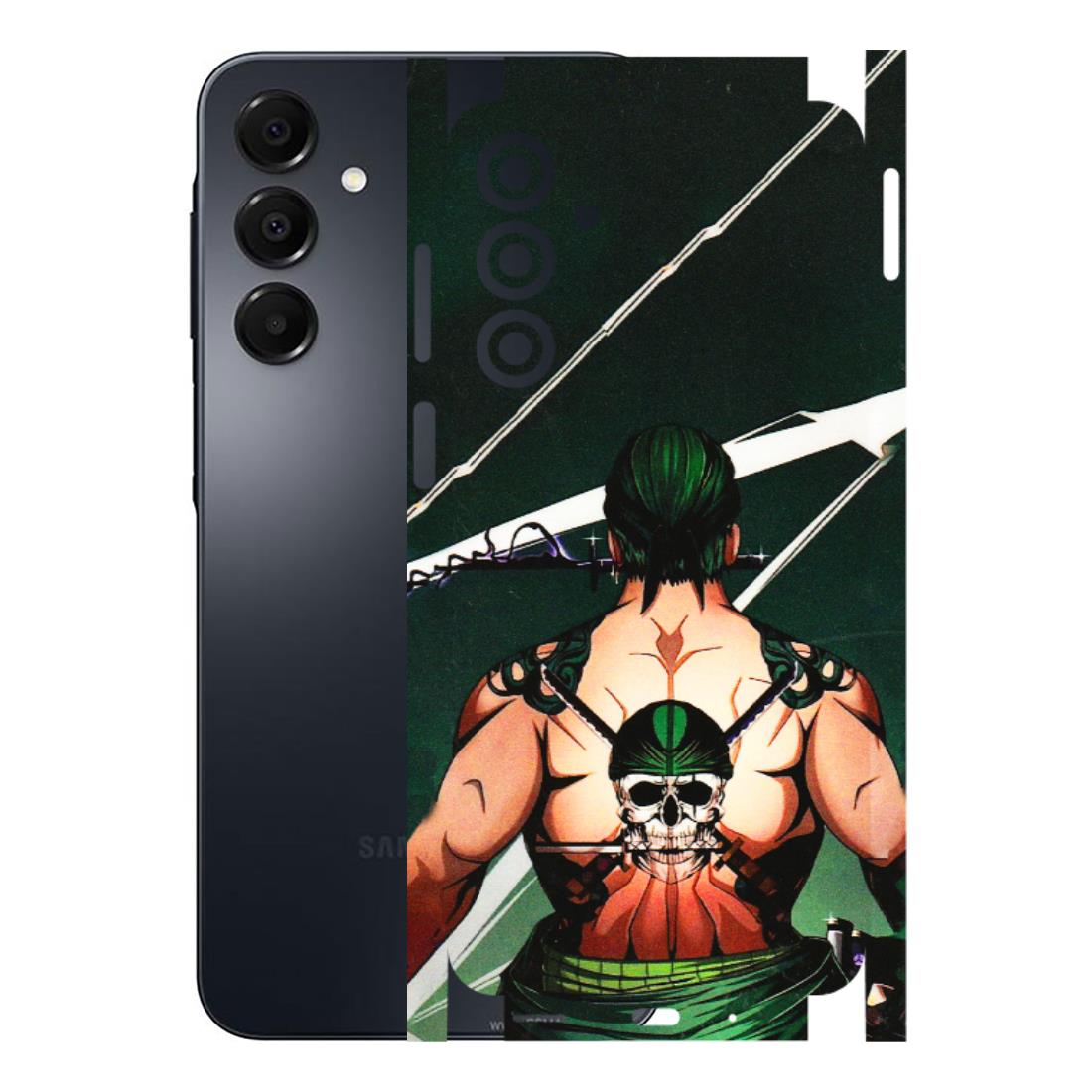 Samsung A/S Series Phone Skins (All Models) - Zoro Anime - 3D Embossed Finish (L-23) Samsung Galaxy A16