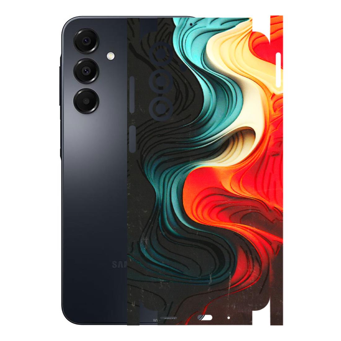 Samsung A/S Series Phone Skins (All Models) - The Silky Swirl - 3D Embossed Finish (L-240) Samsung Galaxy A16