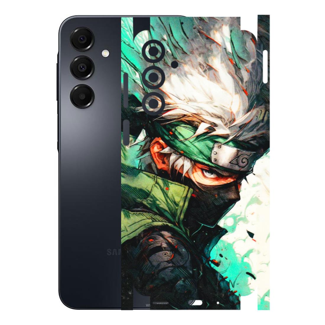 Samsung A/S Series Phone Skins (All Models) - Kakashi Side Profile - 3D Embossed Finish (L-249) Samsung Galaxy A16