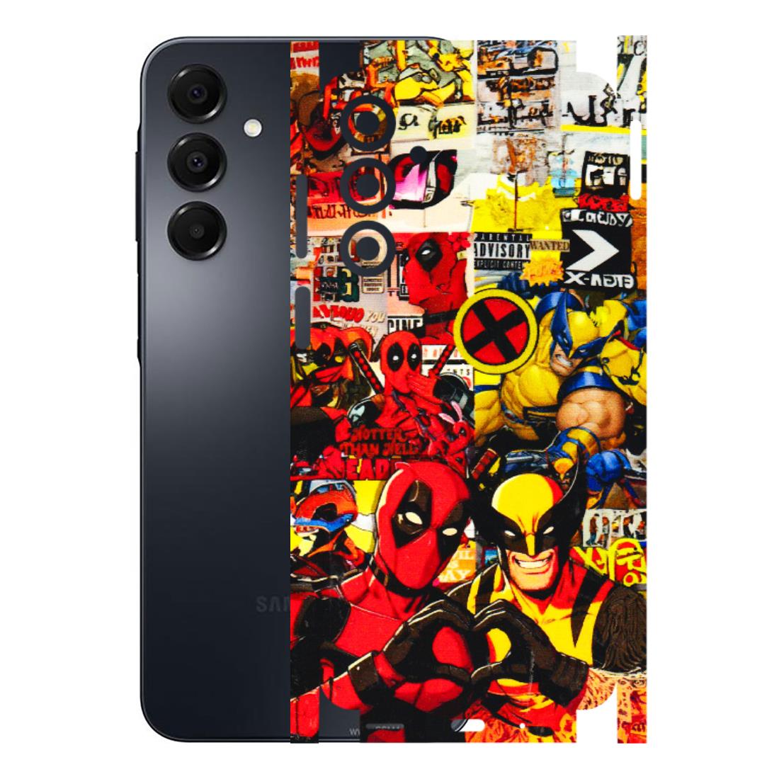 Samsung A/S Series Phone Skins (All Models) - Spidy Wolverine - 3D Embossed Finish (L-310) Samsung Galaxy A16