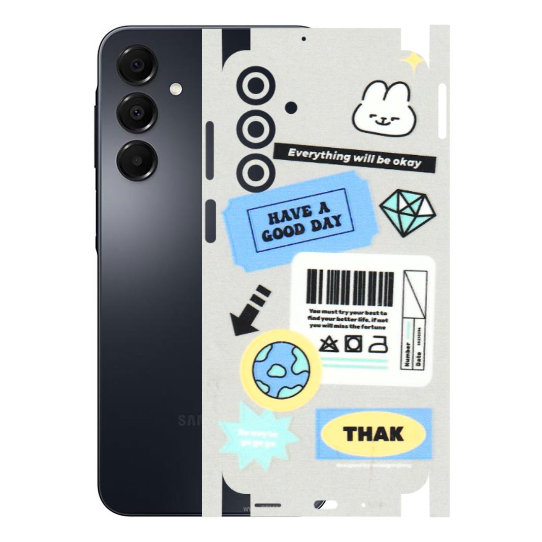 Samsung A/S Series Phone Skins (All Models) - Will Be Okay Design - 3D Embossed Finish (L-316) Samsung Galaxy A16