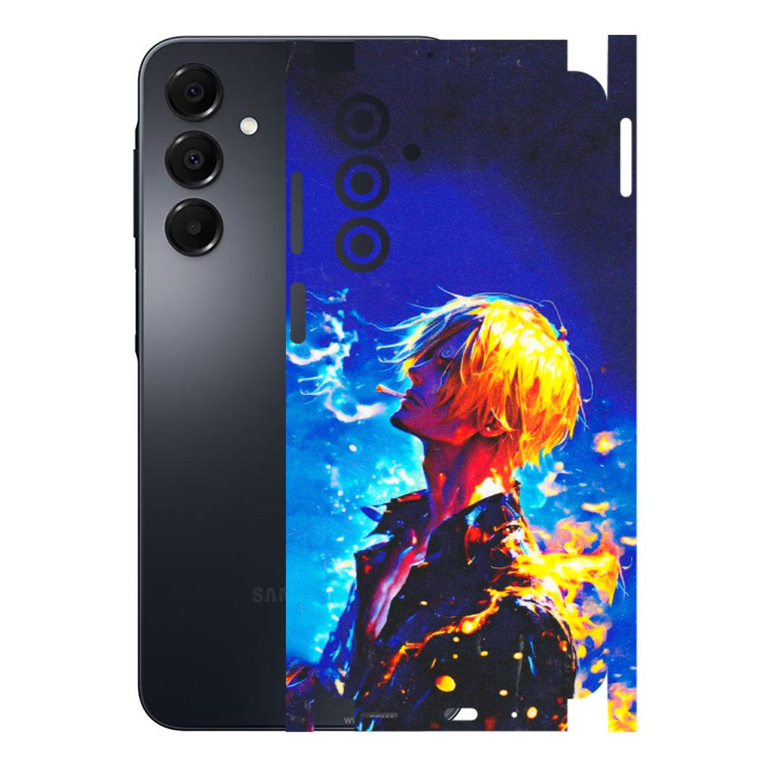 Samsung A/S Series Phone Skins (All Models) - Sanji Vinsmoke One Piece - 3D Embossed Finish (L-319) Samsung Galaxy A16