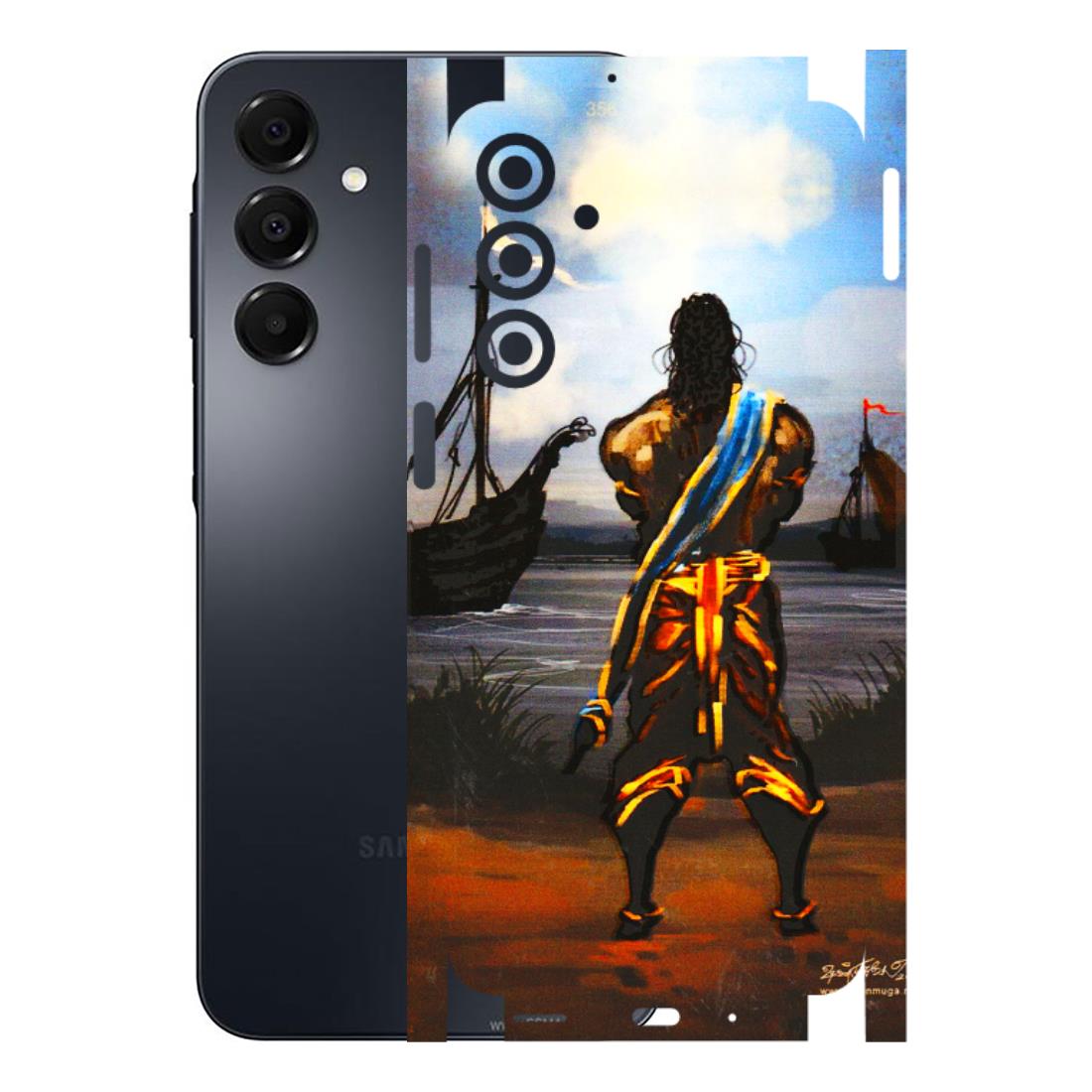 Samsung A/S Series Phone Skins (All Models) - Heavenly God Figure - 3D Embossed Finish (L-34) Samsung Galaxy A16