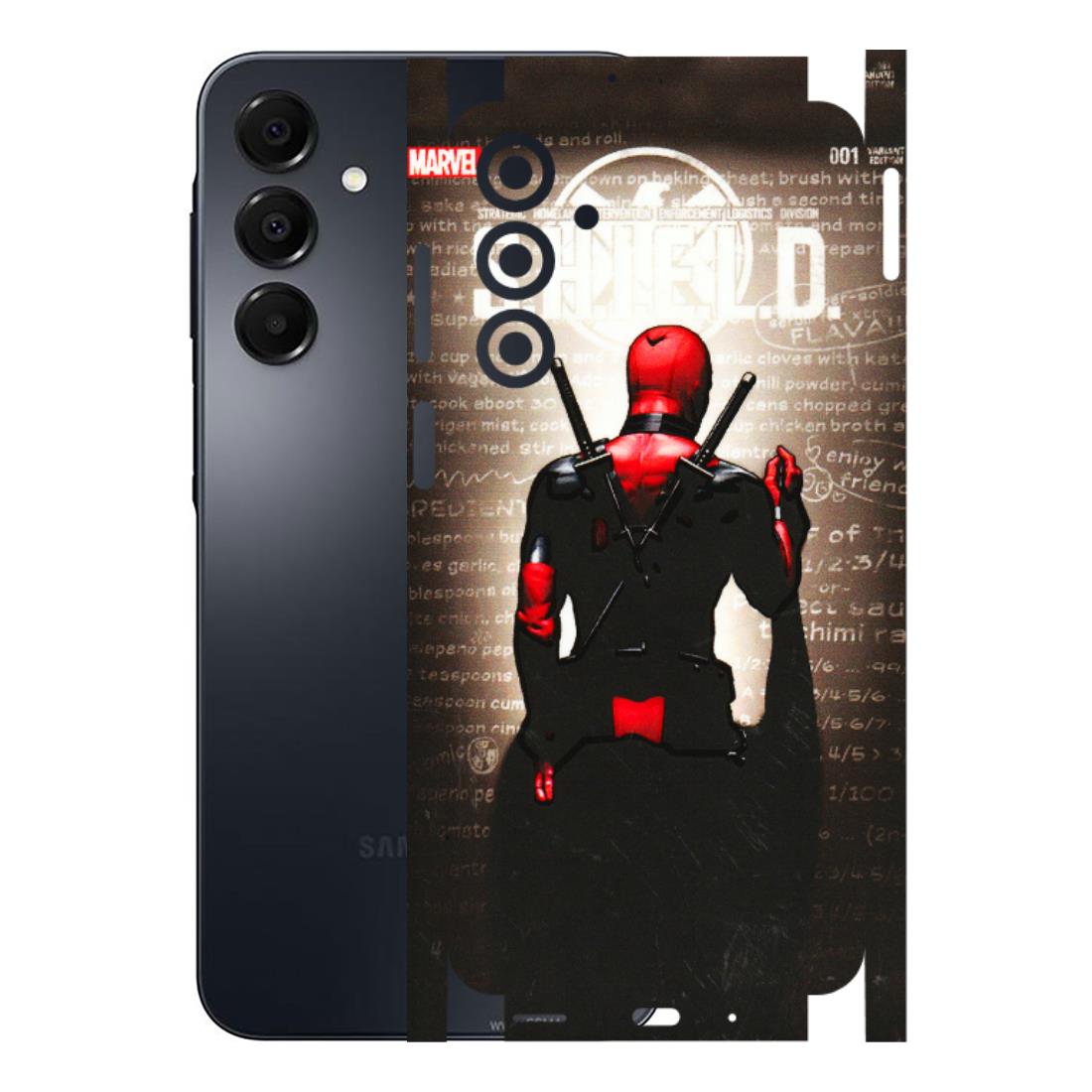 Samsung A/S Series Phone Skins (All Models) - Deadpool - 3D Embossed Finish (L-56) Samsung Galaxy A16
