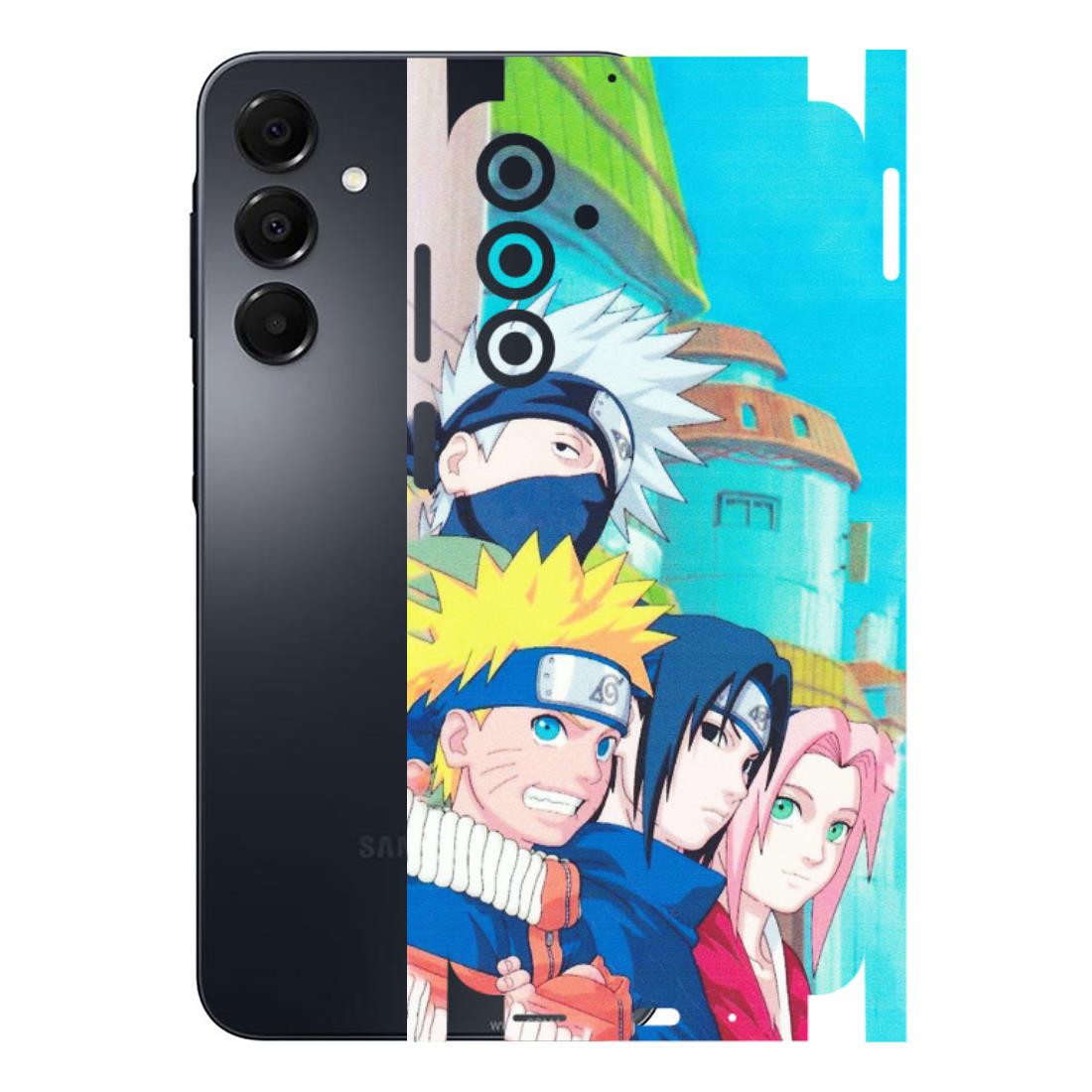 Samsung A/S Series Phone Skins (All Models) - Team Minato And Kakashi - Matte Finish (M-101) Samsung Galaxy A16