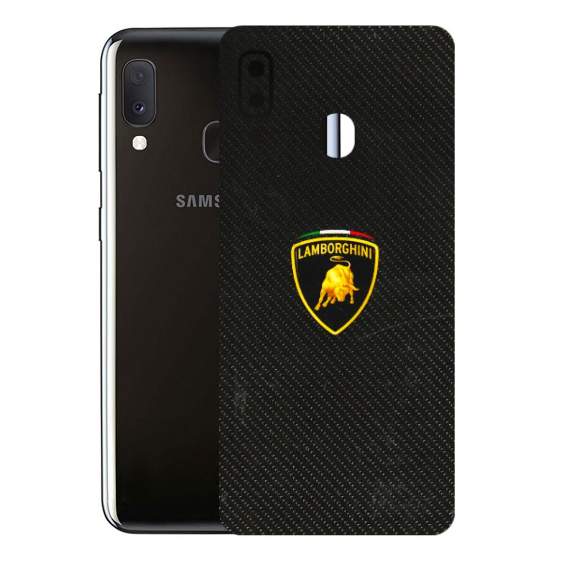 Samsung A/S Series Phone Skins (All Models) - Dotted Lambo - 3D Embossed Finish (L-105) Samsung Galaxy A20E