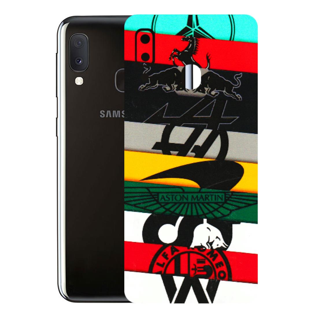 Samsung A/S Series Phone Skins (All Models) - Multi Designer Brands - 3D Embossed Finish (L-187) Samsung Galaxy A20E