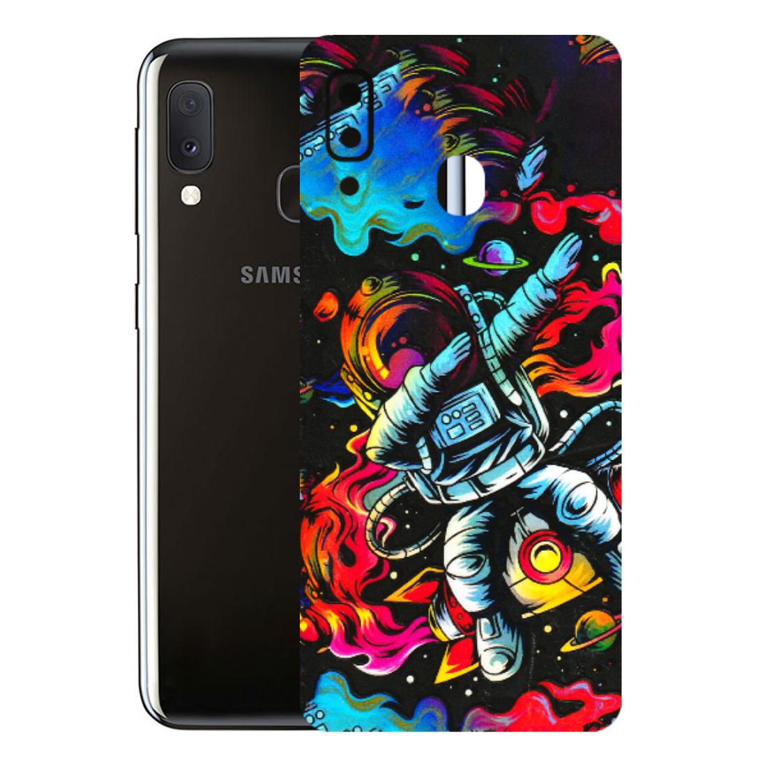 Samsung A/S Series Phone Skins (All Models) - Astronaut Dope - 3D Embossed Finish (L-191) Samsung Galaxy A20E