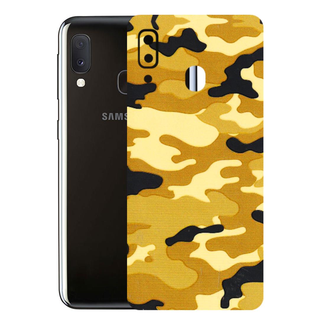 Samsung A/S Series Phone Skins (All Models) - Indian Camo - 3D Embossed Finish (L-228) Samsung Galaxy A20E