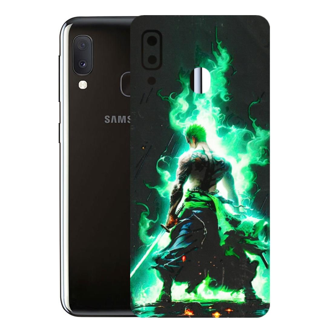 Samsung A/S Series Phone Skins (All Models) - Zoro Sword - 3D Embossed Finish (L-241) Samsung Galaxy A20E