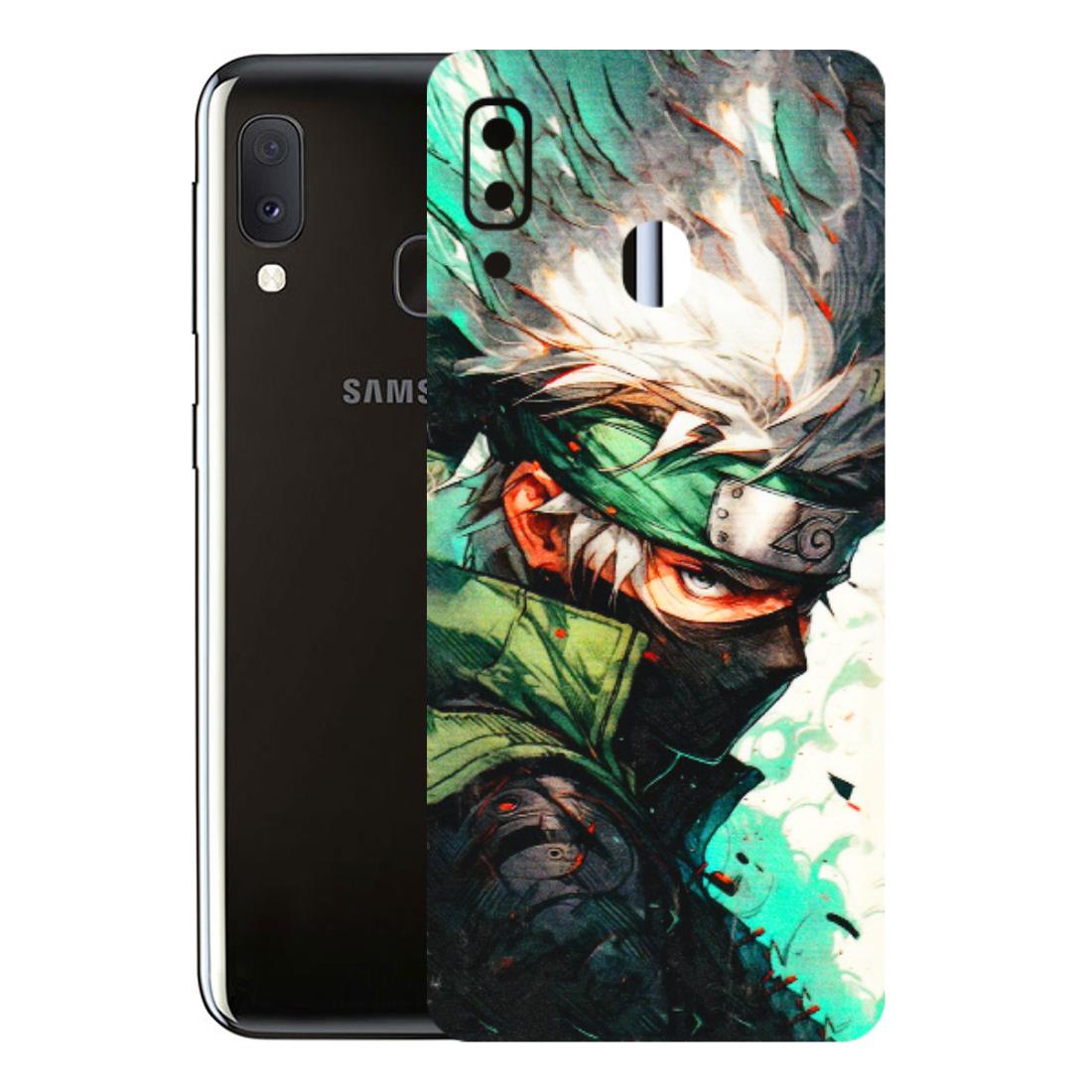 Samsung A/S Series Phone Skins (All Models) - Kakashi Side Profile - 3D Embossed Finish (L-249) Samsung Galaxy A20E