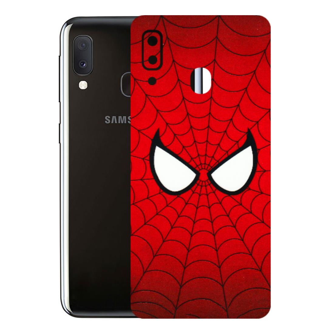 Samsung A/S Series Phone Skins (All Models) - Spidey Eyes - 3D Embossed Finish (L-257) Samsung Galaxy A20E