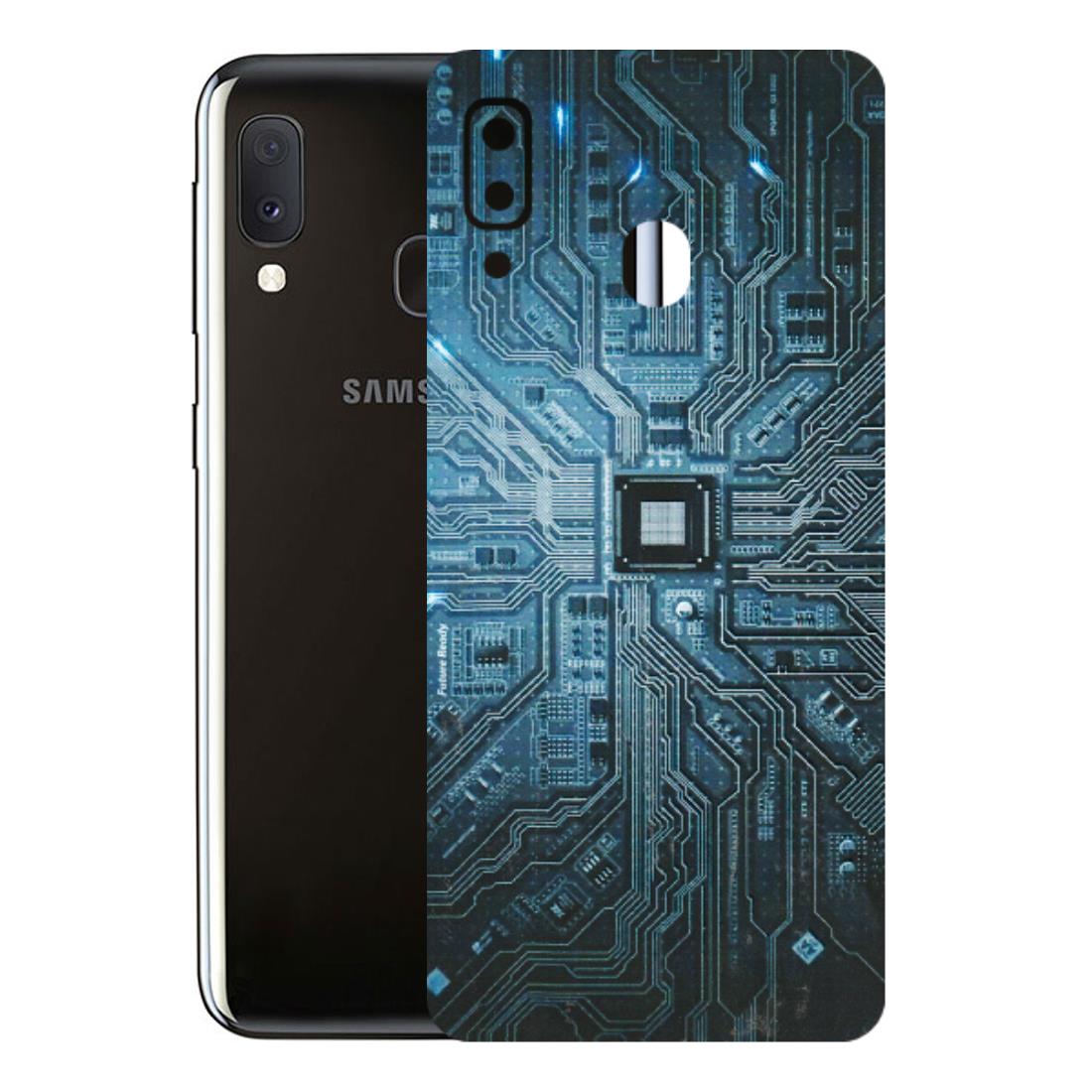 Samsung A/S Series Phone Skins (All Models) - Original Circuit - 3D Embossed Finish (L-267) Samsung Galaxy A20E