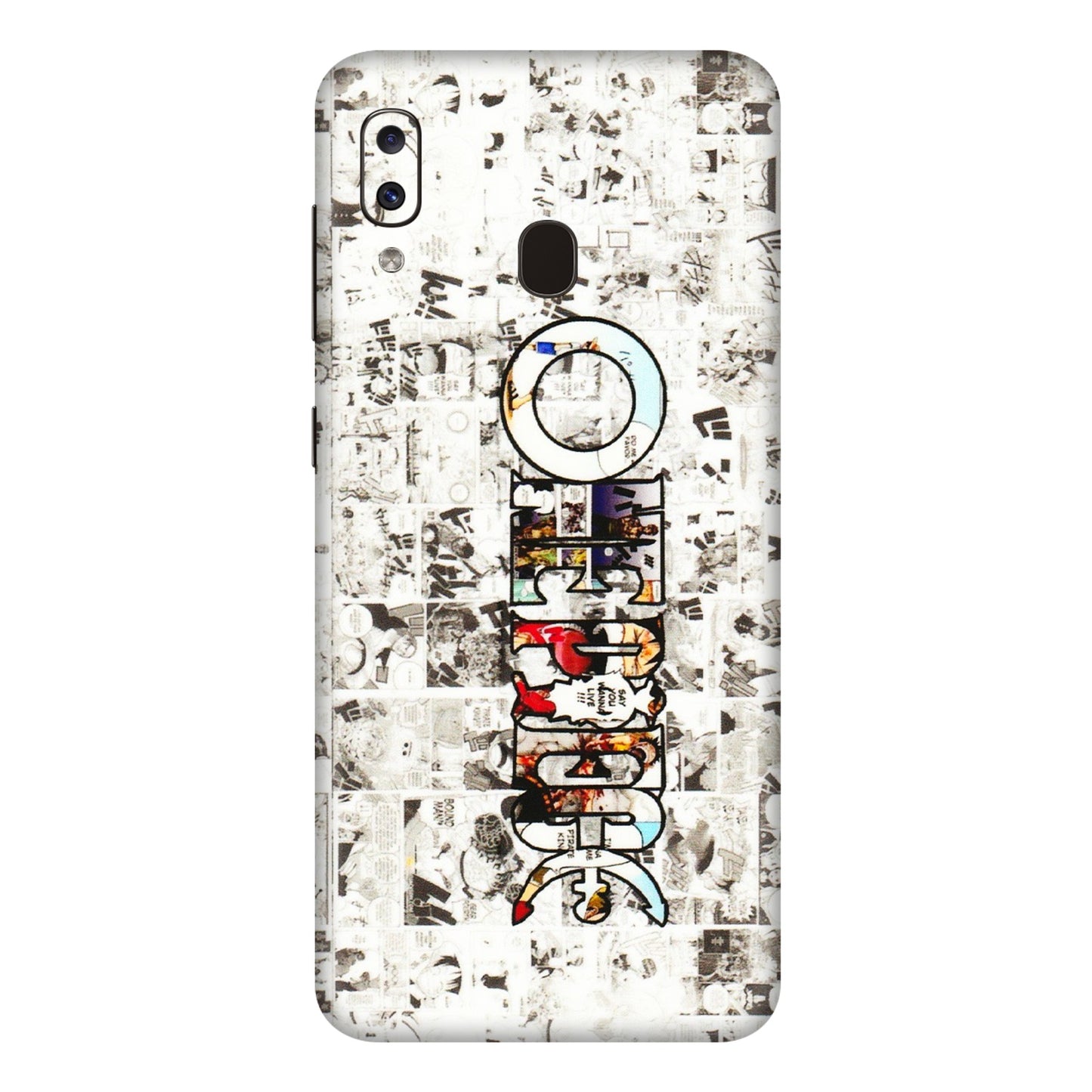 Samsung A/S Series Phone Skins (All Models) - One Piece Manga - 3D Embossed Finish (L-26) Samsung Galaxy A20E