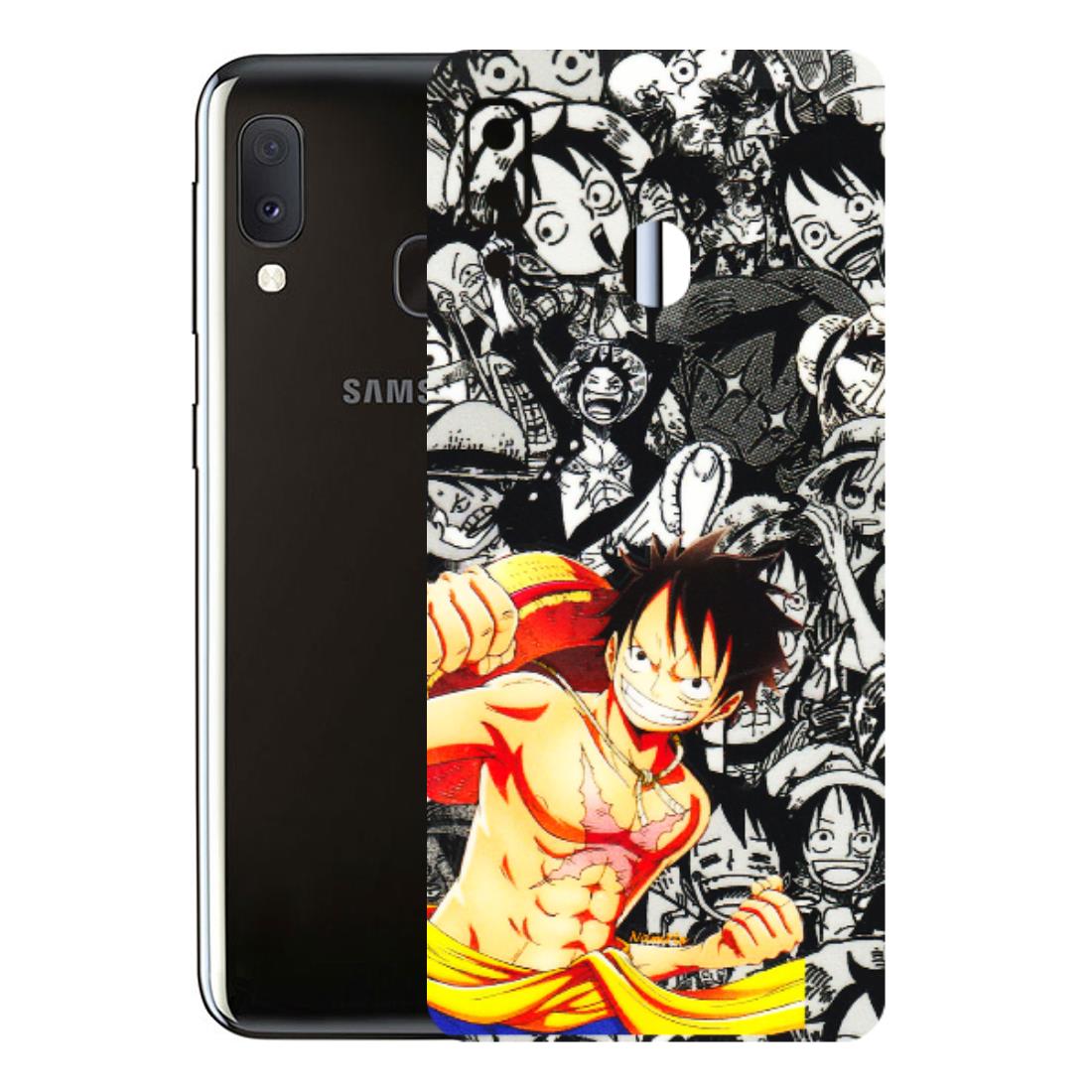 Samsung A/S Series Phone Skins (All Models) - Anime Comics Games Doodles - 3D Embossed Finish (L-27) Samsung Galaxy A20E