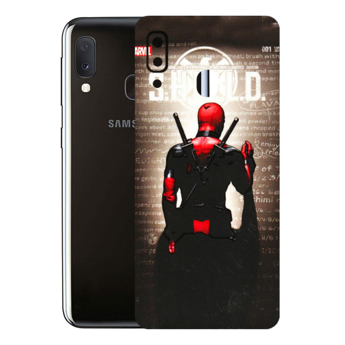 Samsung A/S Series Phone Skins (All Models) - Deadpool - 3D Embossed Finish (L-56) Samsung Galaxy A20E