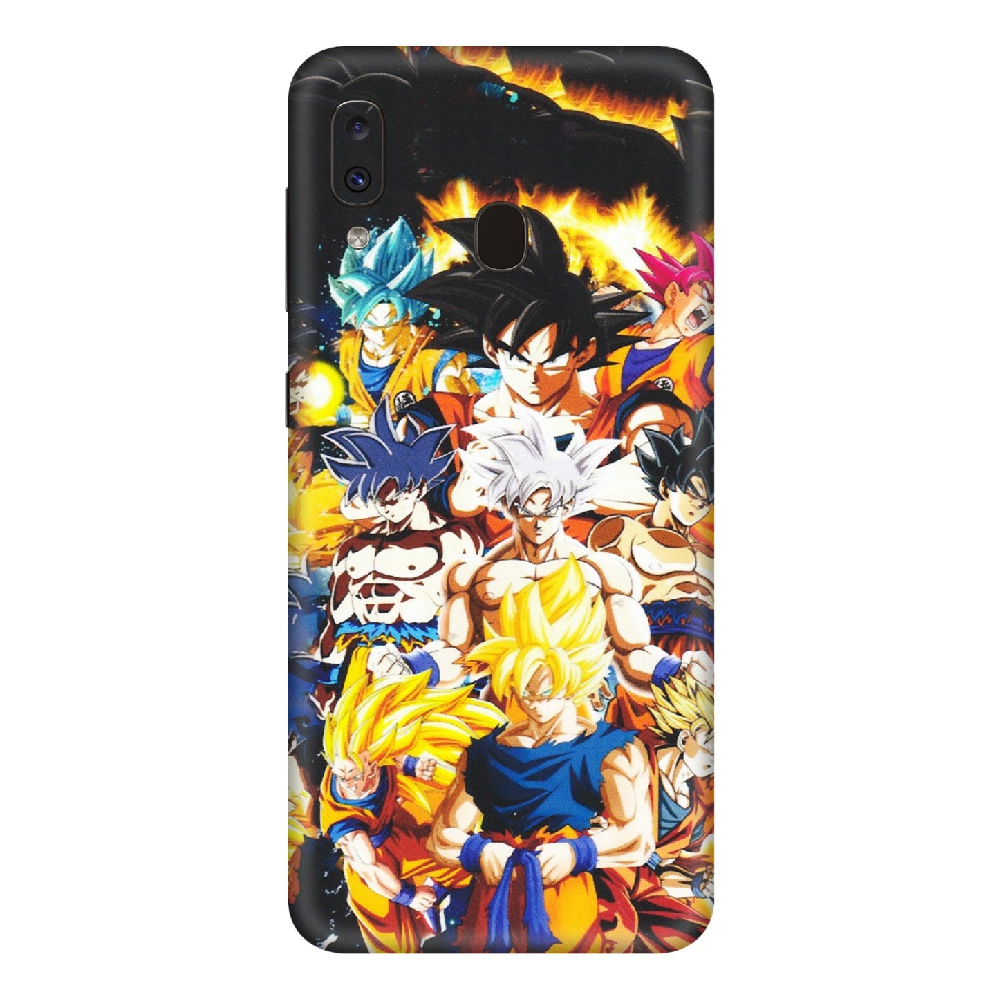 Samsung A/S Series Phone Skins (All Models) - Ultimate Dragon Ball Z - Matte Finish (M-100) Samsung Galaxy A20E