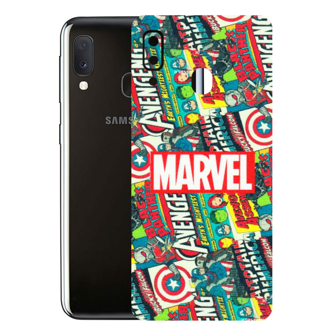 Samsung A/S Series Phone Skins (All Models) - Marvel Comic Lover - Matte Finish (M-30) Samsung Galaxy A20E