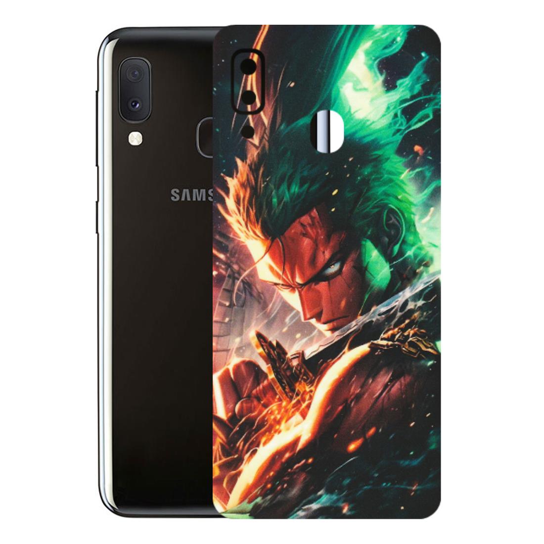 Samsung A/S Series Phone Skins (All Models) - Anime Gojo Sword - Matte Finish (M-32) Samsung Galaxy A20E