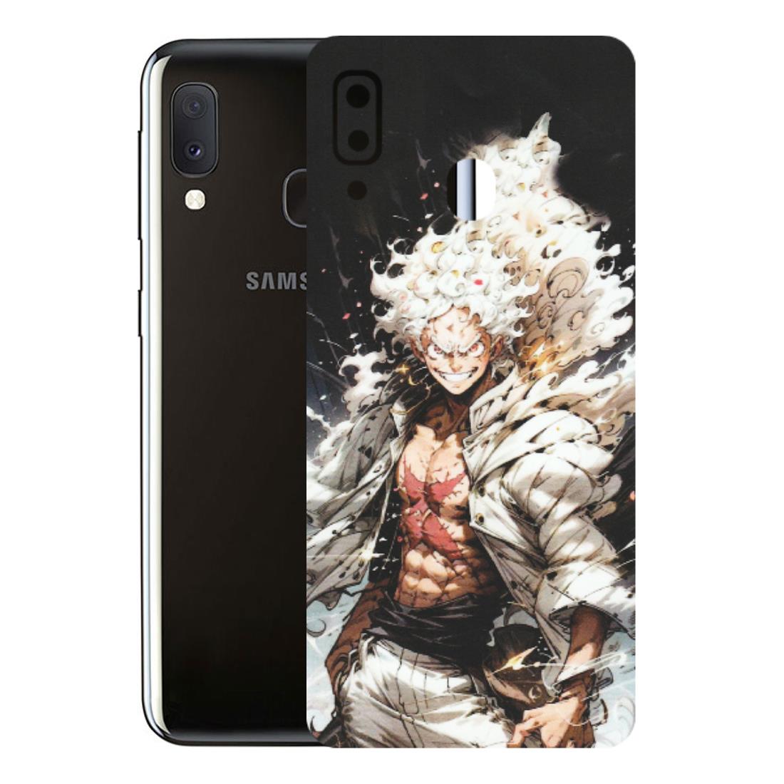 Samsung A/S Series Phone Skins (All Models) - Anime Angry Classy Character - Matte Finish (M-34) Samsung Galaxy A20E